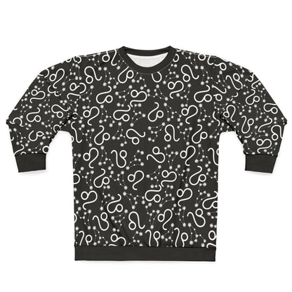 Zodiac AOP Unisex Sweatshirt Leo Zodiac Sign