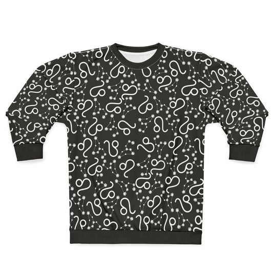 Zodiac AOP Unisex Sweatshirt Leo Zodiac Sign