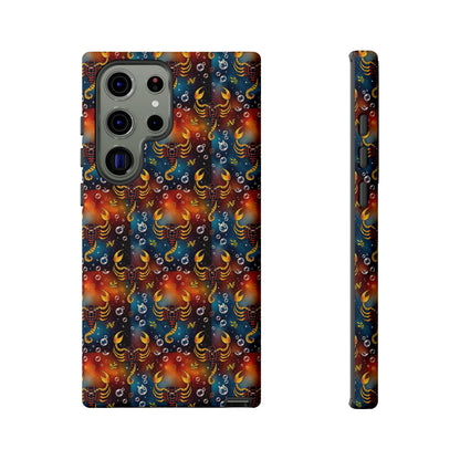 Tough Cases, Scorpio, Zodiac v2, Bubble Pattern