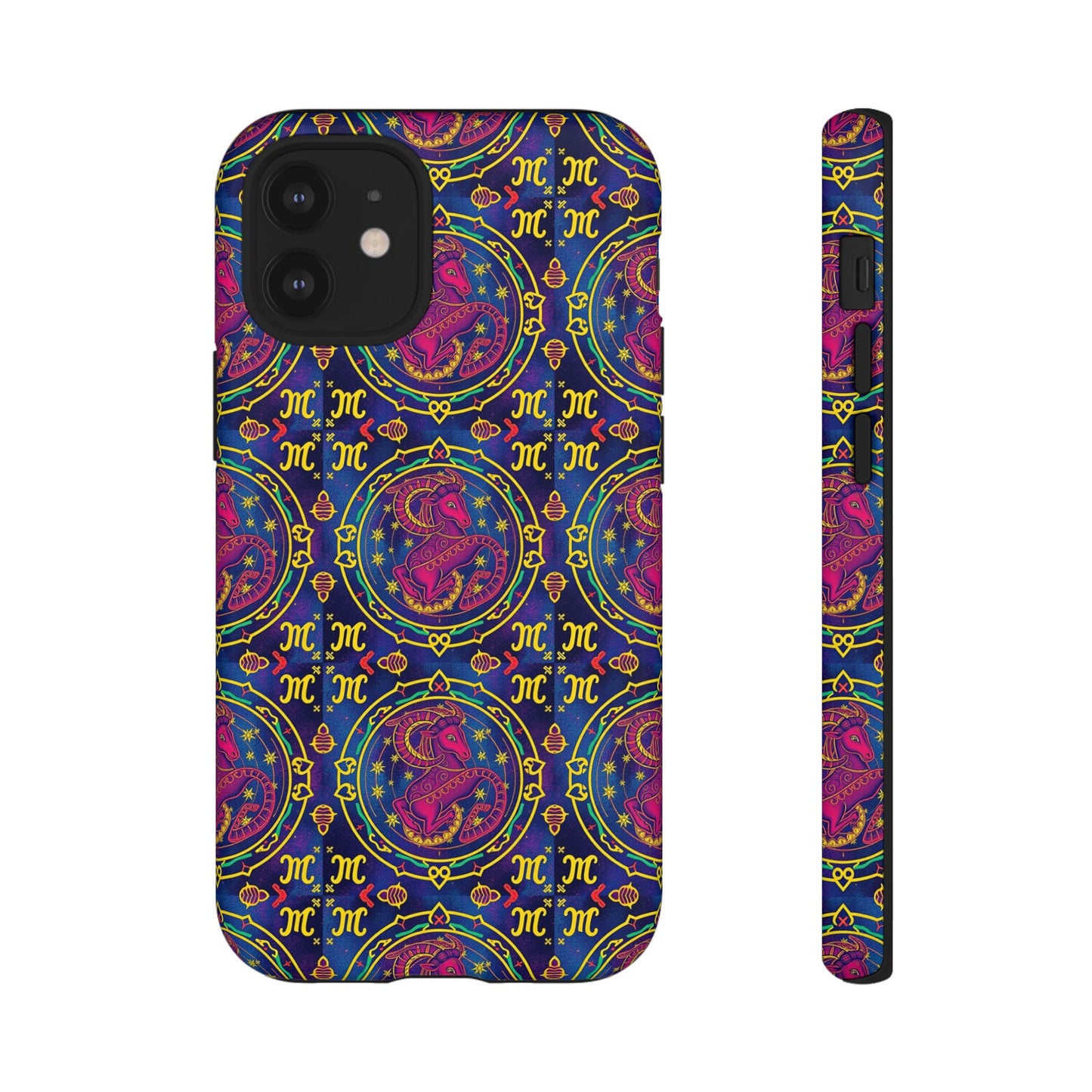 Tough Cases, Capricorn, Zodiac, Metal Pattern