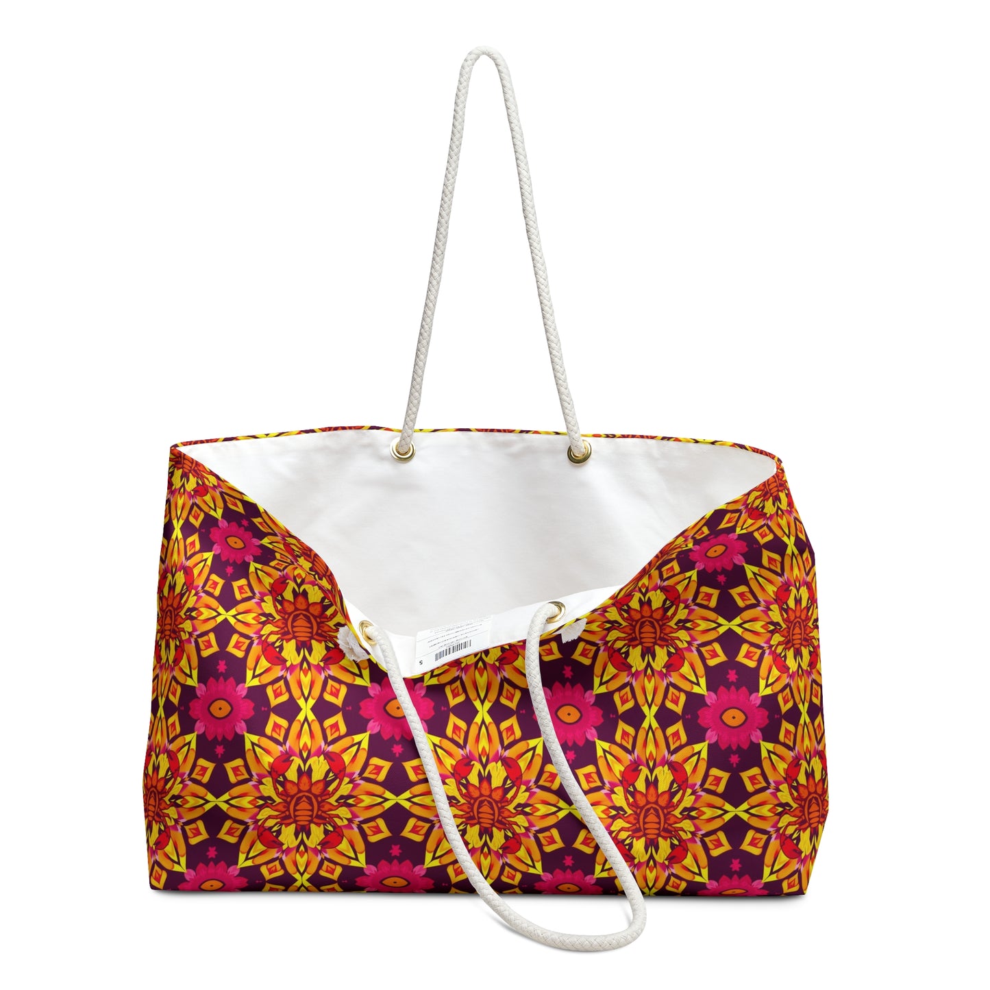 Weekender Bag, Scorpio, Zodiac v1, Flower Pattern