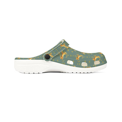 EVA Foam Rubber Shoes, (AOP), Capricorn, Zodiac v1, Pattern