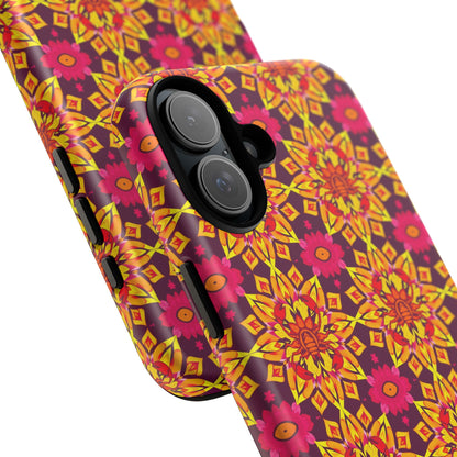 Tough Cases, Scorpio, Zodiac v1, Flower Pattern