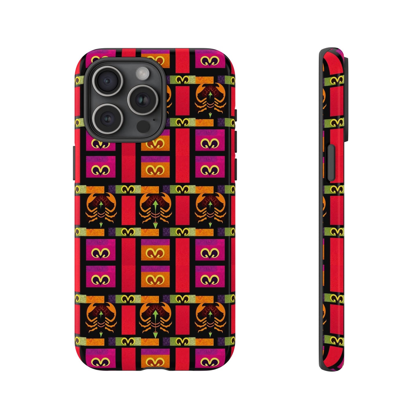 Tough Cases, Scorpio, Zodiac v1, Shape Pattern