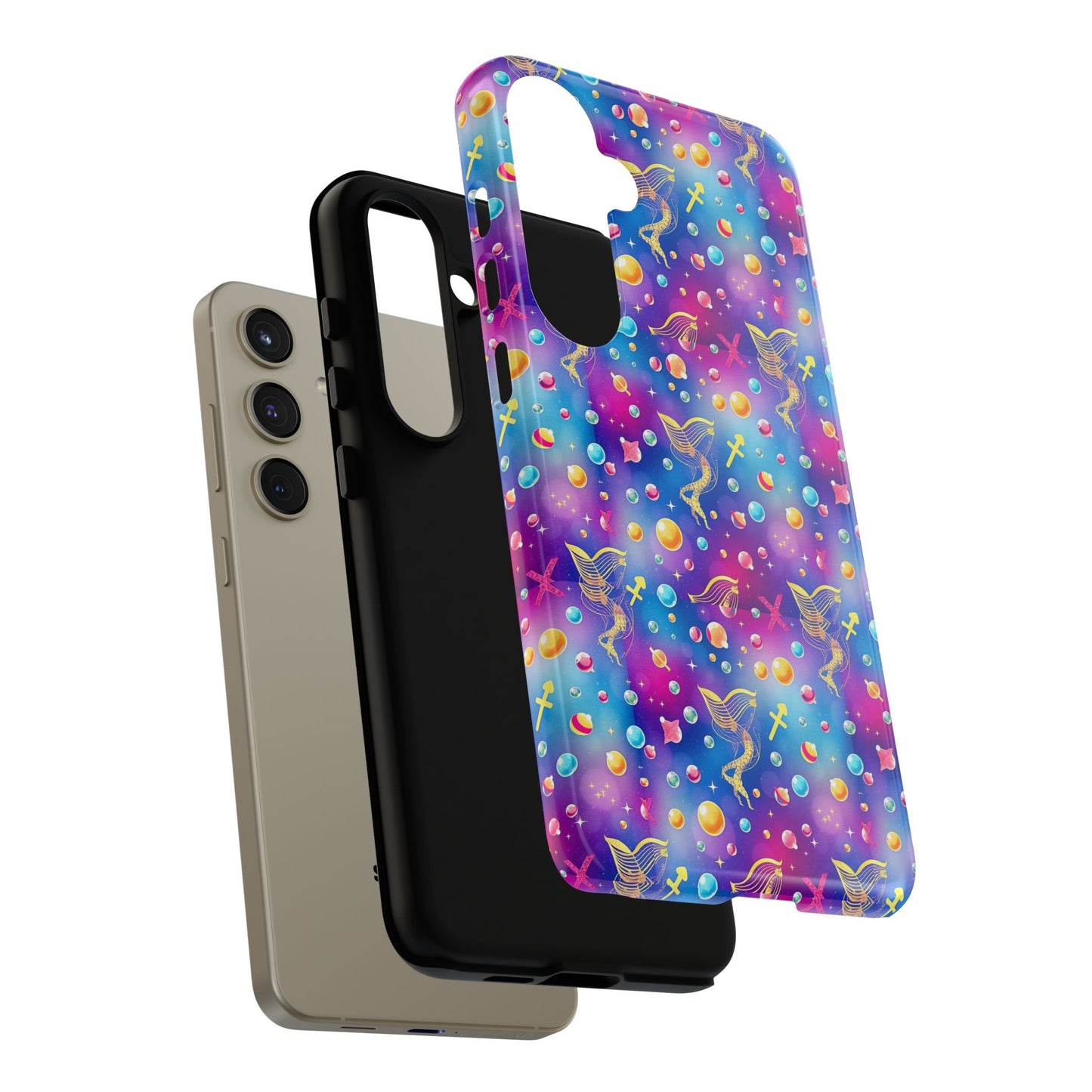 Tough Cases, Sagittarius, Zodiac v3, Bubble Pattern