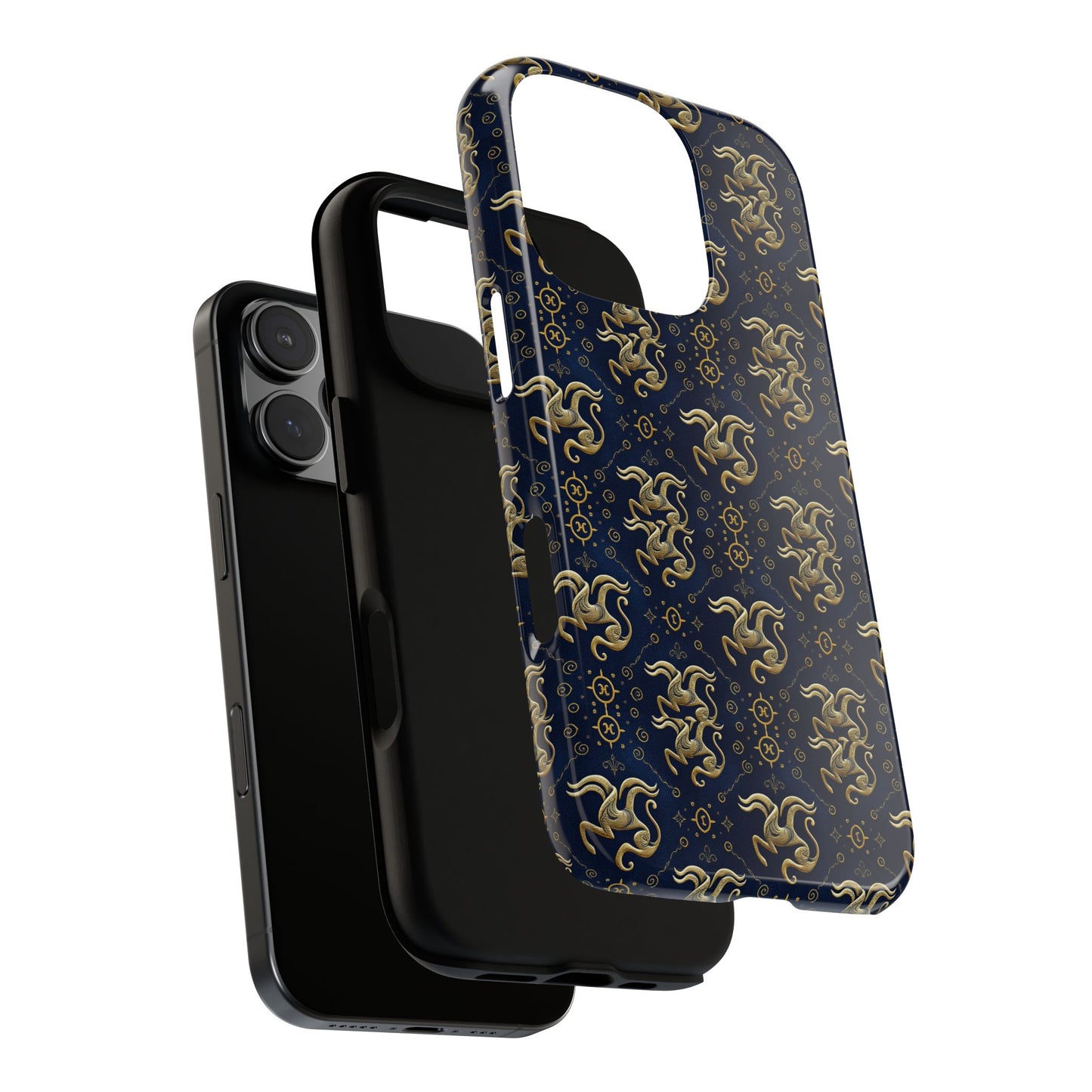 Tough Cases, Aquarius, Zodiac v2, Metal Pattern