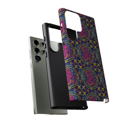 Tough Cases, Capricorn, Zodiac, Metal Pattern