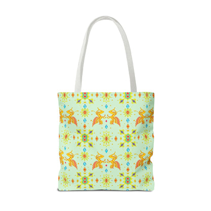 Tote Bag (AOP), Gemini, Zodiac v1, Jewel Pattern