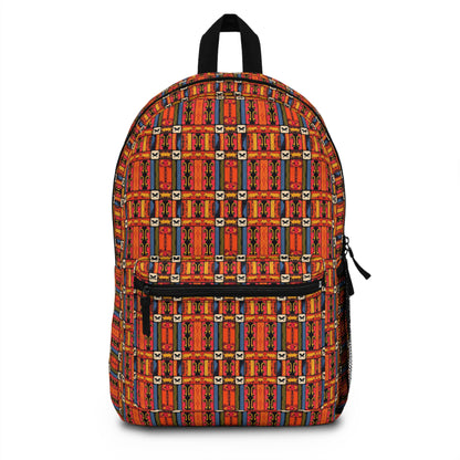 Backpack, Virgo, Zodiac v2, Shapes Pattern