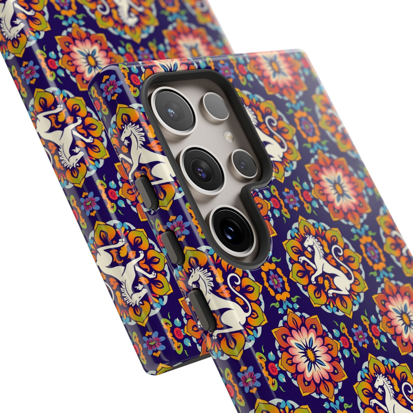 Tough Cases, Virgo, Zodiac v3, Flower Pattern