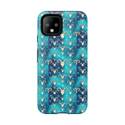 Tough Cases, Aries, Zodiac v1, Bubble Pattern