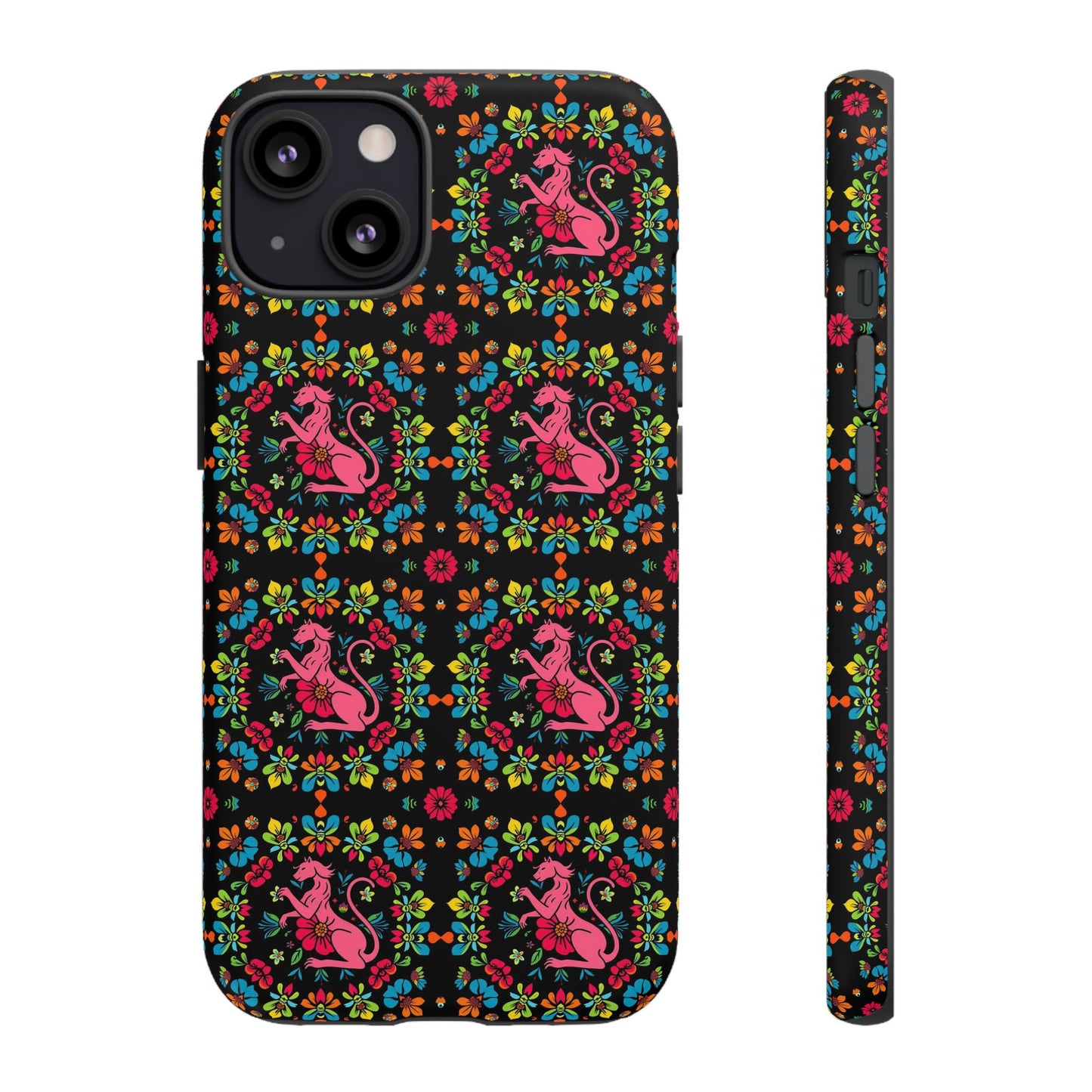 Tough Cases, Virgo, Zodiac, Flower Pattern
