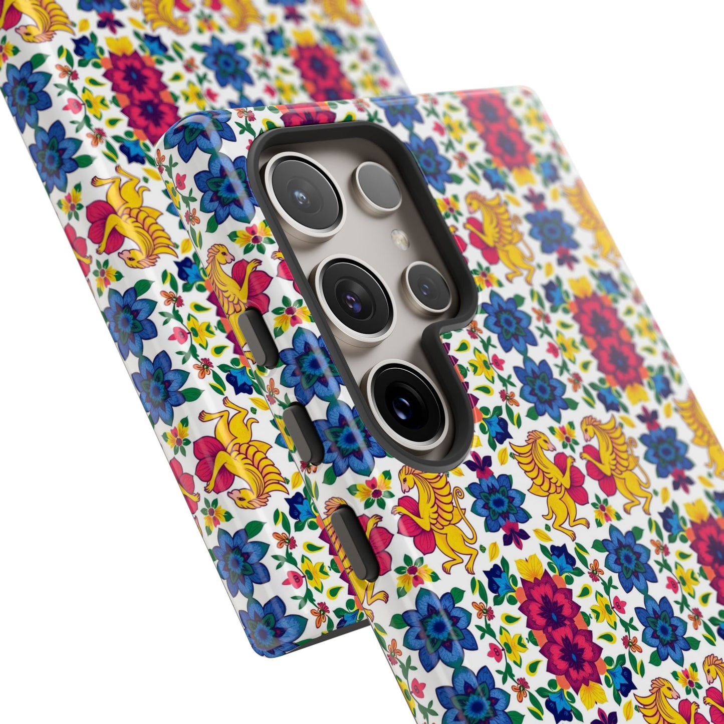 Tough Cases, Gemini, Zodiac, Flower Pattern