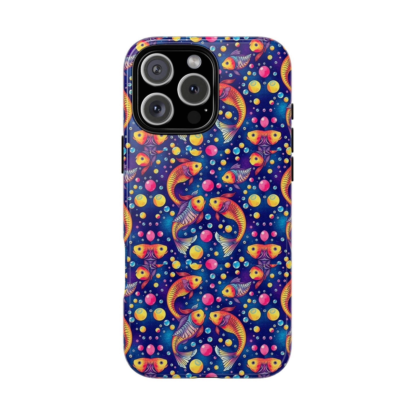 Tough Cases, Pisces, Zodiac, Bubble Pattern