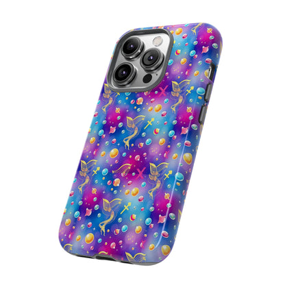 Tough Cases, Sagittarius, Zodiac v3, Bubble Pattern