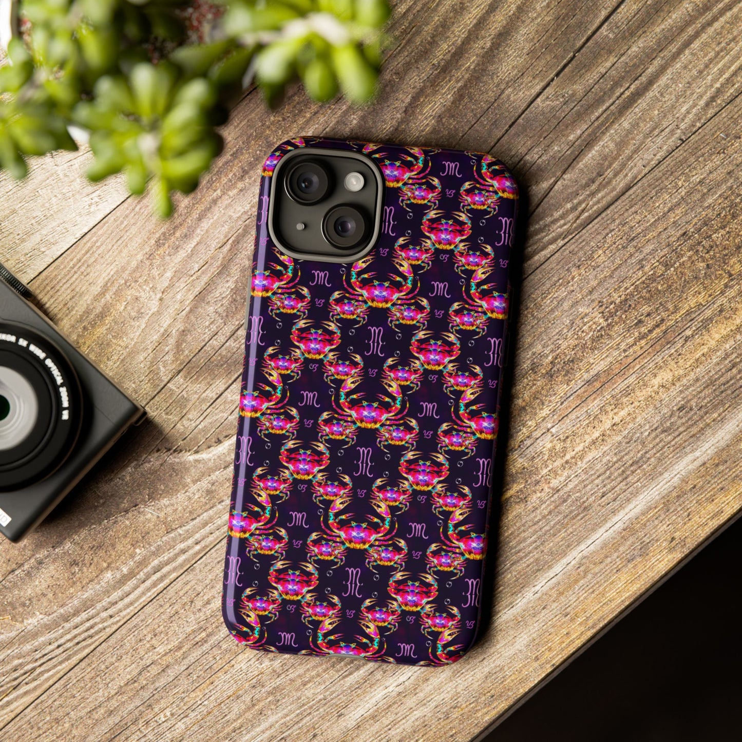 Tough Cases, Cancer, Zodiac v2, Metal Pattern