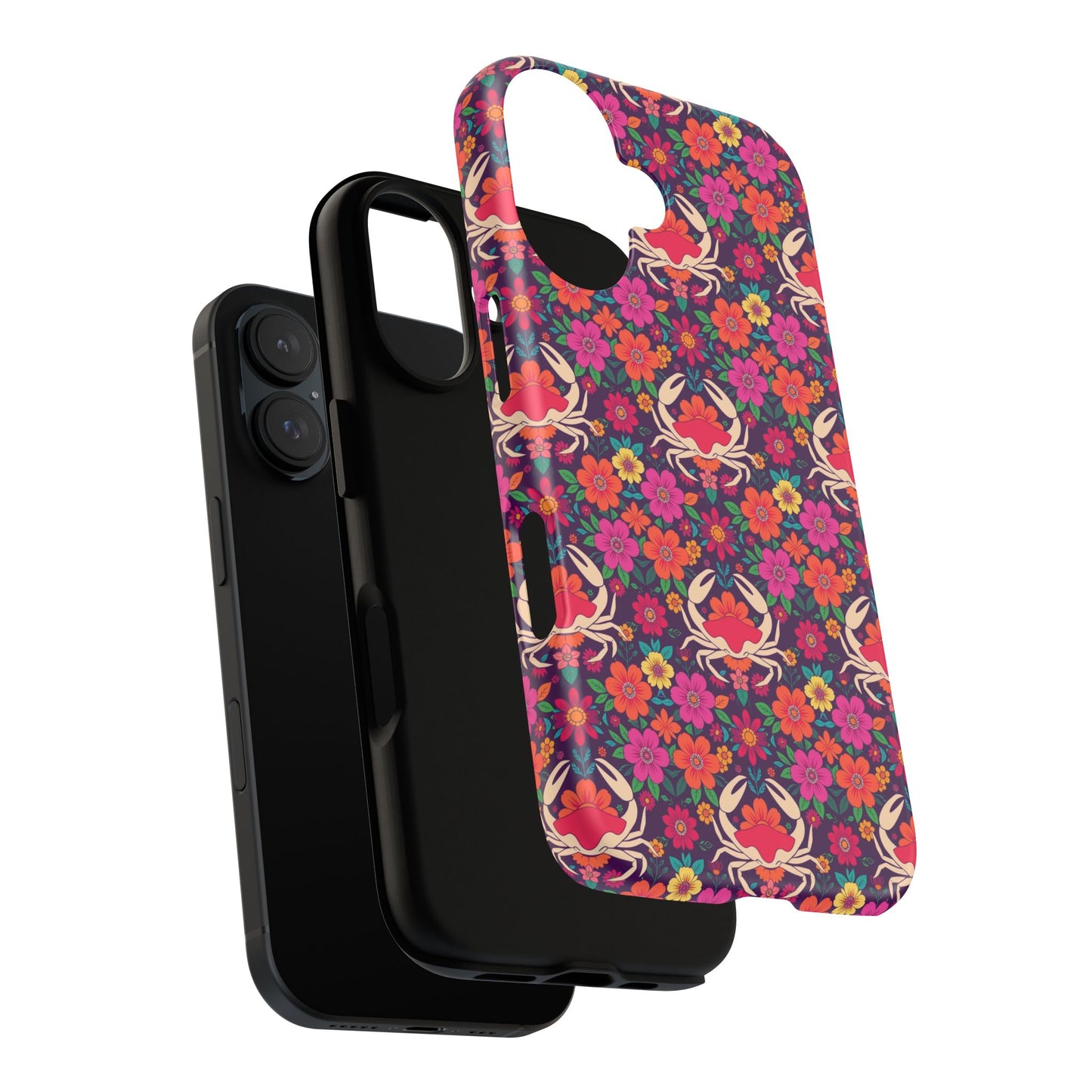 Tough Cases, Cancer, Zodiac v1, Flower Pattern