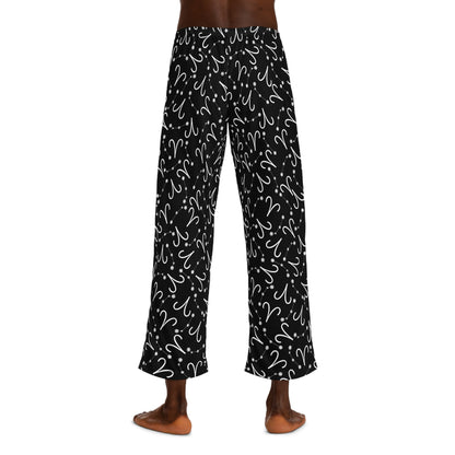 Men's Zodiac Pajama Pants (AOP) Aries Zodiac Sign