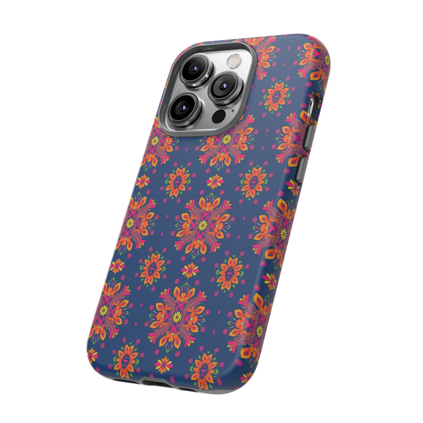 Tough Cases, Gemini, Zodiac v2, Flower Pattern