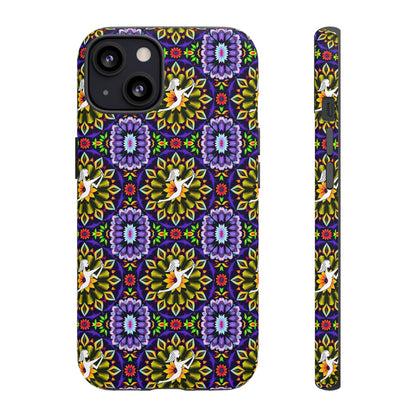 Tough Cases, Sagittarius, Zodiac v1, Flower Pattern
