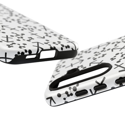 Tough Cases with the Sagittarius Zodiac sign for iPhone, Samsung Galaxy, and Google Pixel devices