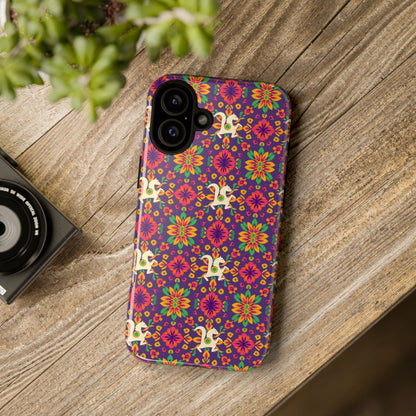 Tough Cases, Aquarius, Zodiac v1, Flower Pattern