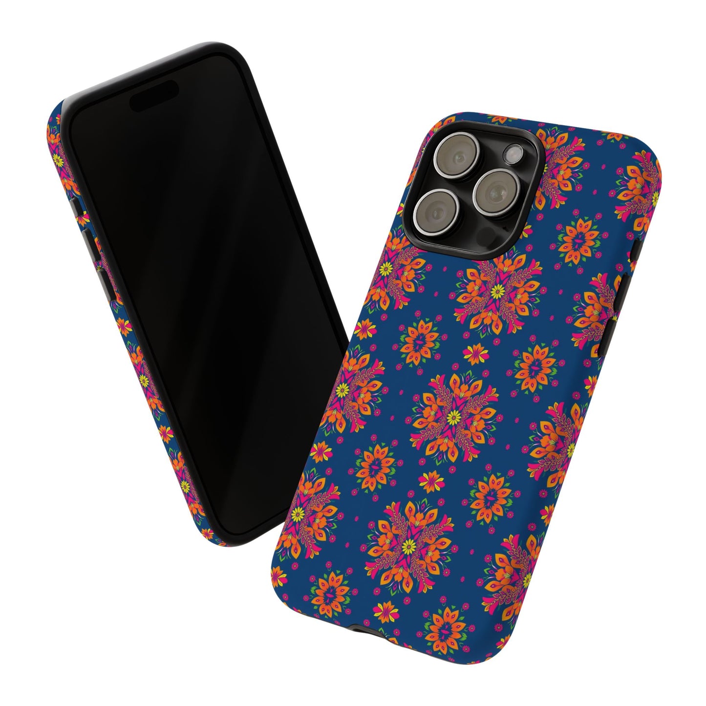 Tough Cases, Gemini, Zodiac v2, Flower Pattern
