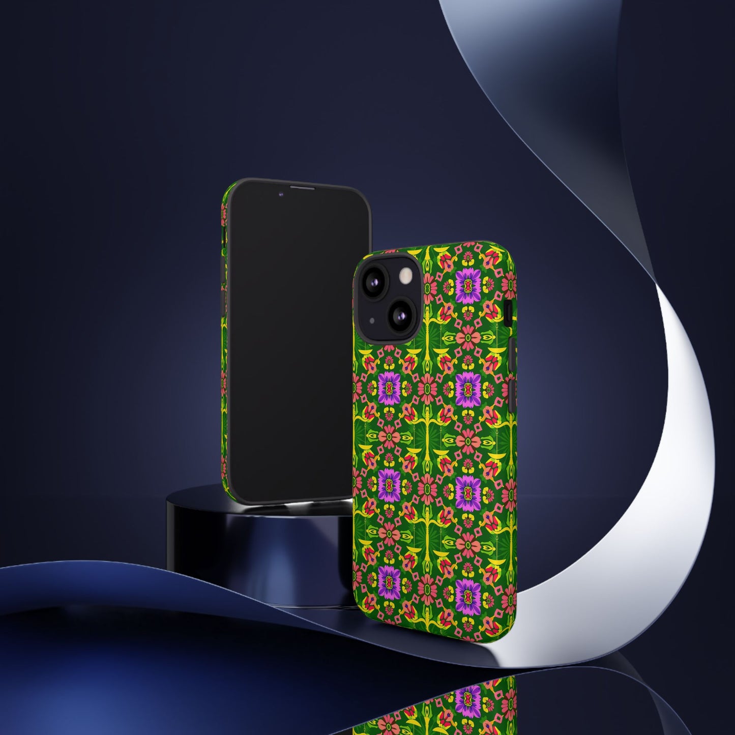 Tough Cases, Libra, Zodiac, Flower Pattern