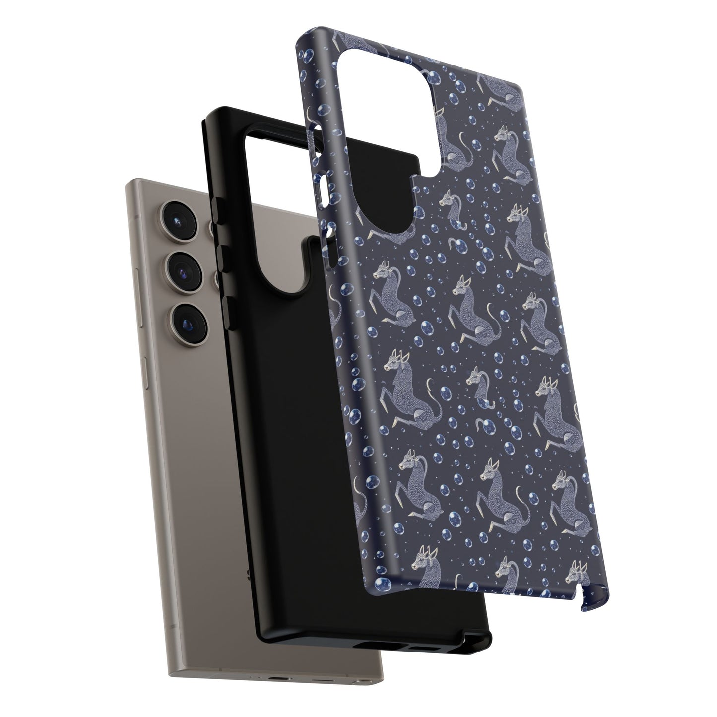 Tough Cases, Capricorn, Zodiac v2, Bubble Pattern