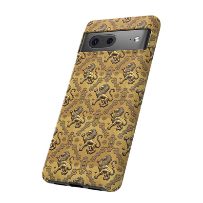 Tough Cases, Leo, Zodiac, Metal Pattern