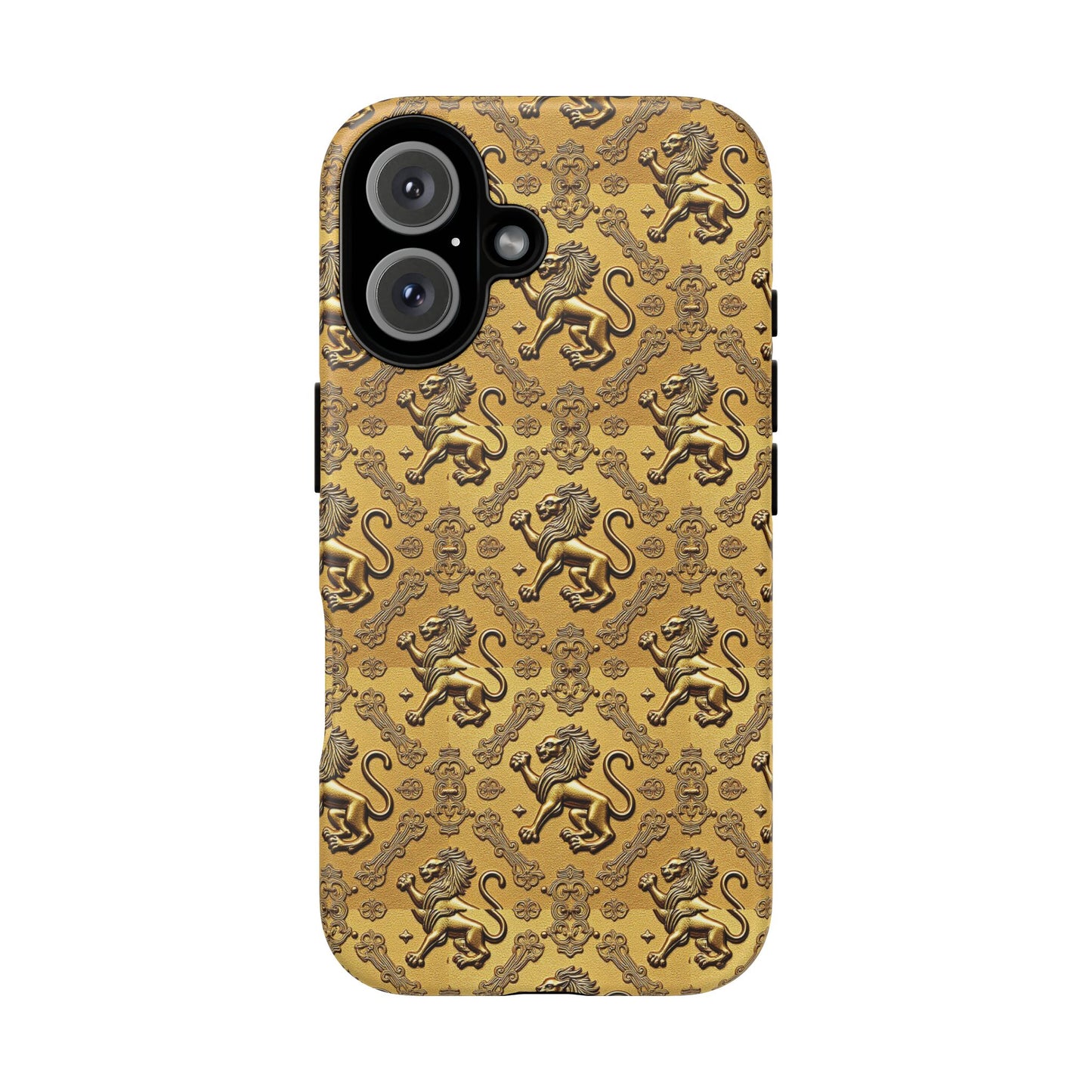 Tough Cases, Leo, Zodiac, Metal Pattern