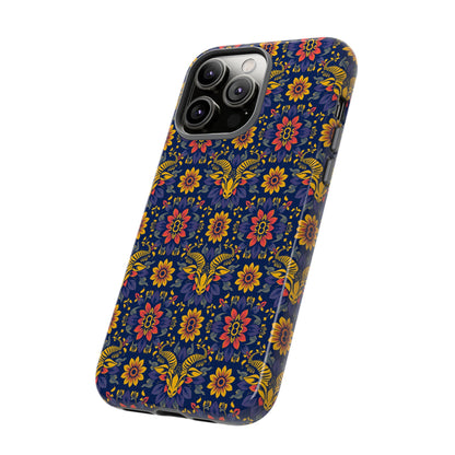 Tough Cases, Taurus, Zodiac v3, Flower Pattern
