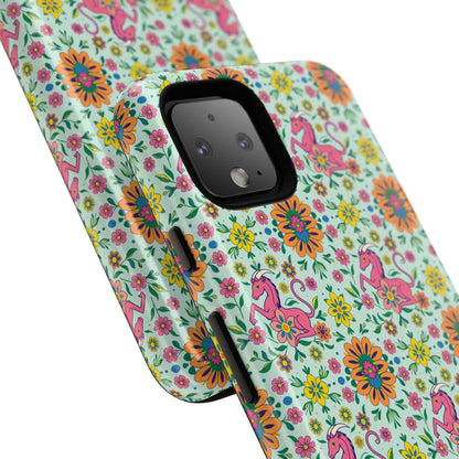 Tough Cases, Aquarius, Zodiac, Flower Pattern