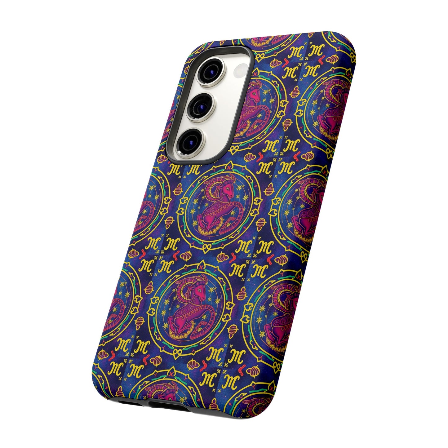 Tough Cases, Capricorn, Zodiac, Metal Pattern