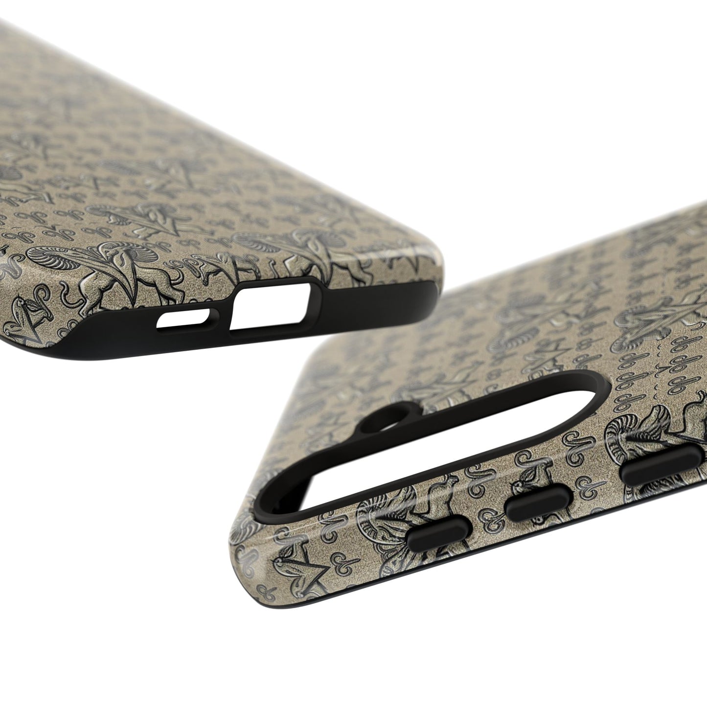 Tough Cases, Aries, Zodiac, Metal Pattern