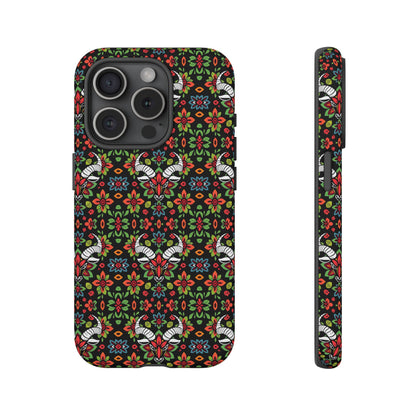 Tough Cases, Taurus, Zodiac v2, Flower Pattern