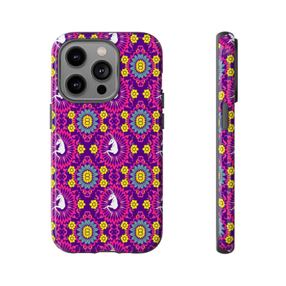 Tough Cases, Capricorn, Zodiac, Flower Pattern