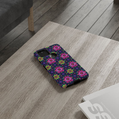 Tough Cases, Scorpio, Zodiac v4, Flower Pattern