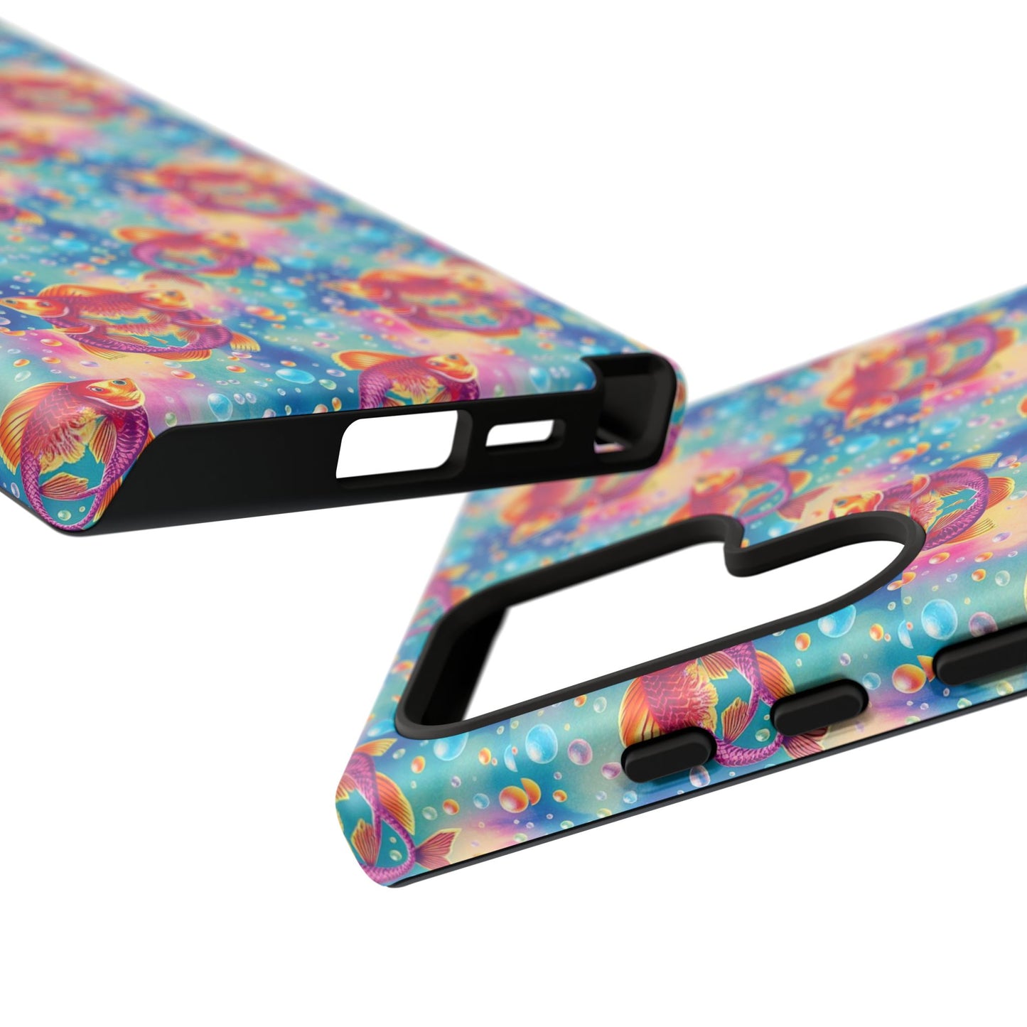 Tough Cases, Pisces, Zodiac v1, Bubble Pattern