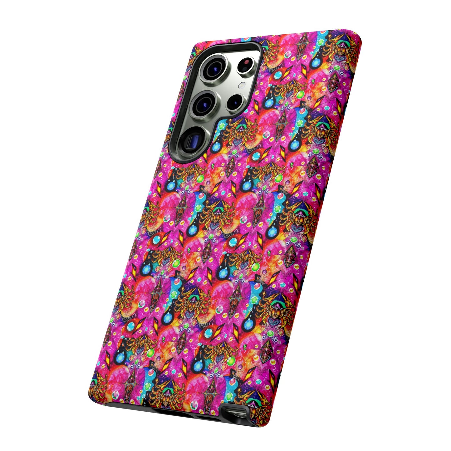Tough Cases, Scorpio, Zodiac v1, Bubble Pattern