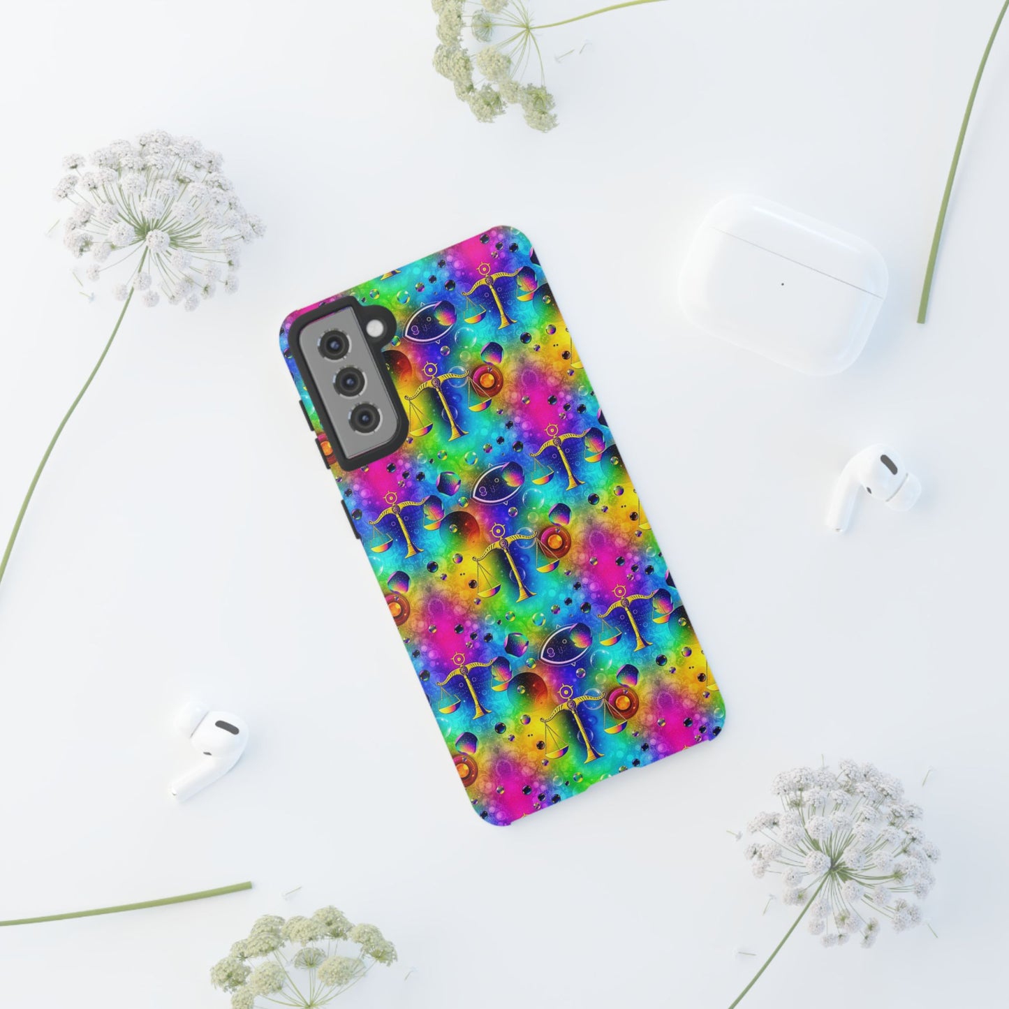Tough Cases, Gemini, Zodiac, Bubble Pattern