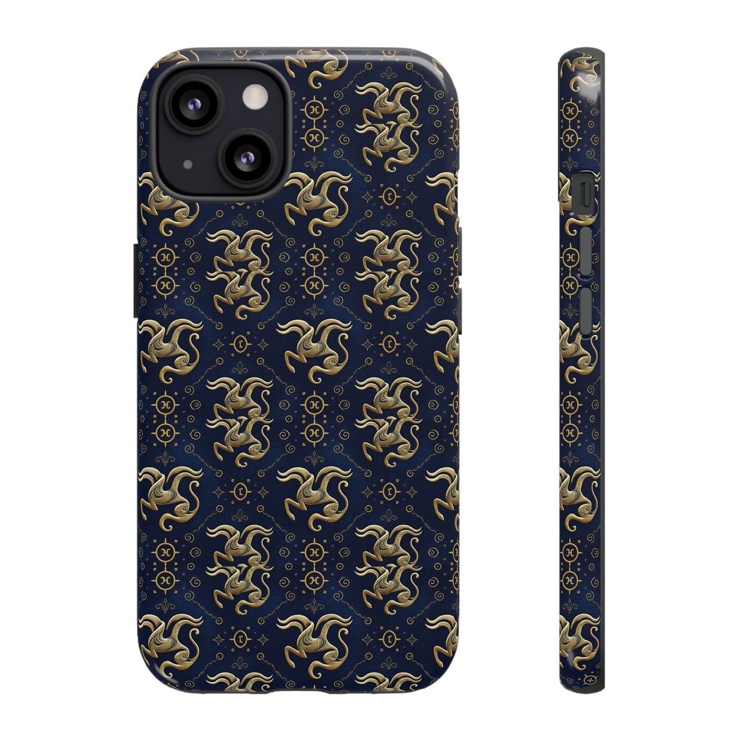 Tough Cases, Aquarius, Zodiac v2, Metal Pattern