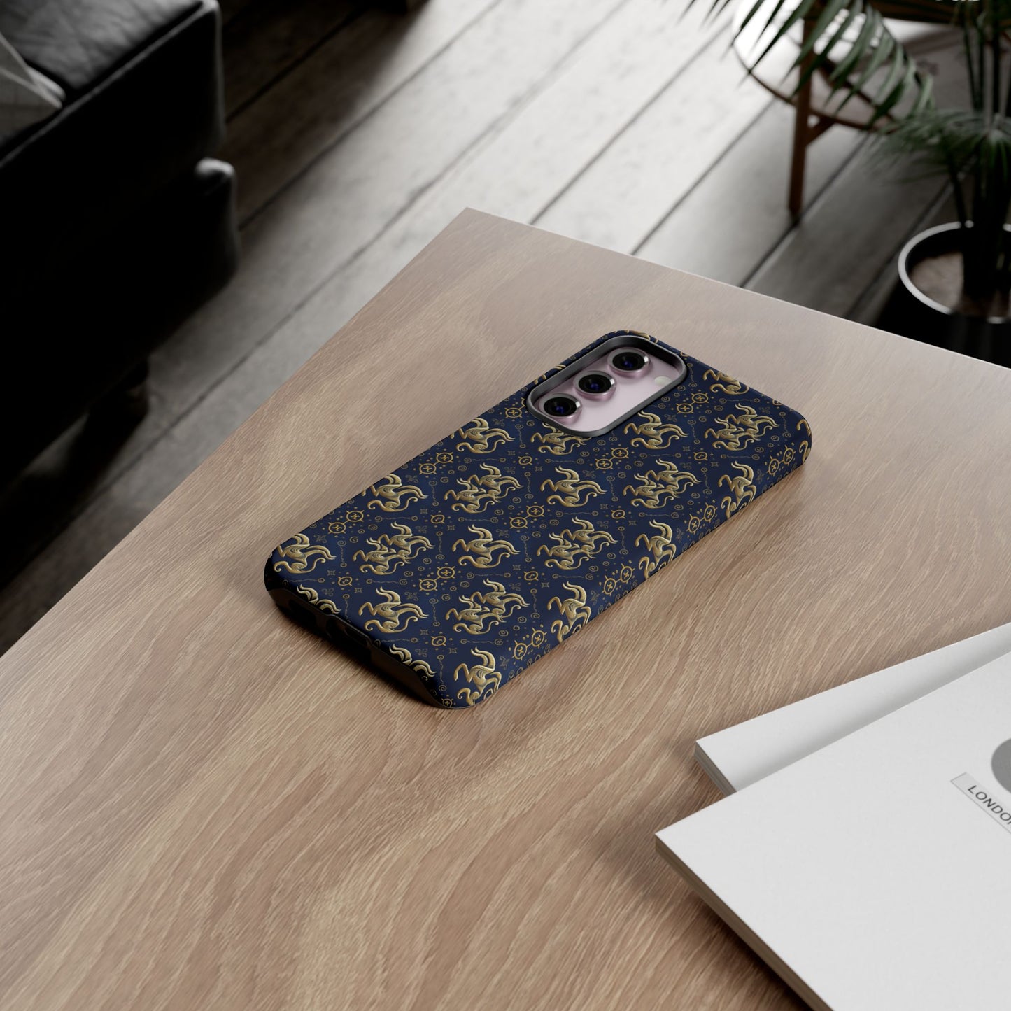 Tough Cases, Aquarius, Zodiac v2, Metal Pattern