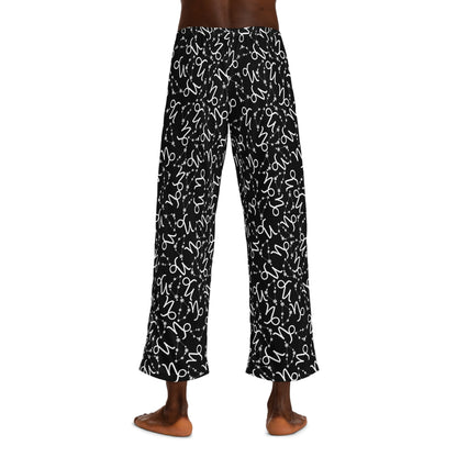 Men's Zodiac Pajama Pants (AOP) Capricorn Zodiac Sign