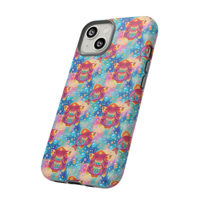 Tough Cases, Pisces, Zodiac v1, Bubble Pattern