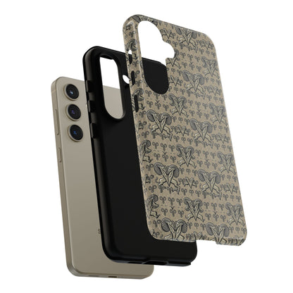 Tough Cases, Aries, Zodiac, Metal Pattern