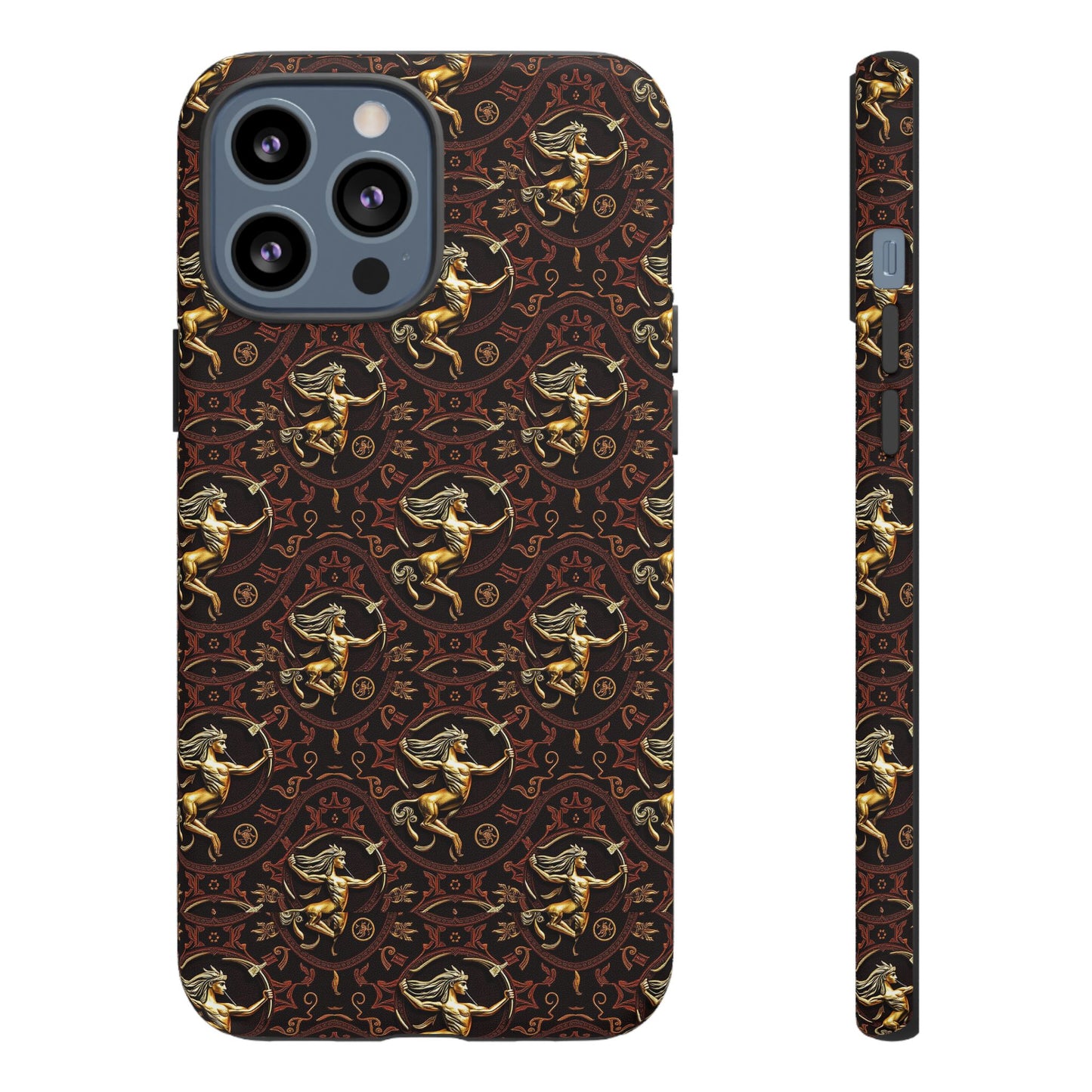 Tough Cases, Sagittarius, Zodiac, Metal Pattern