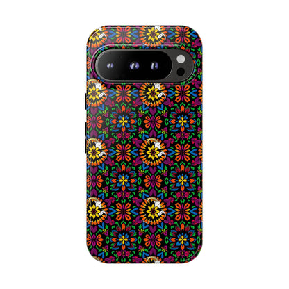 Tough Cases, Capricorn, Zodiac v2, Flower Pattern