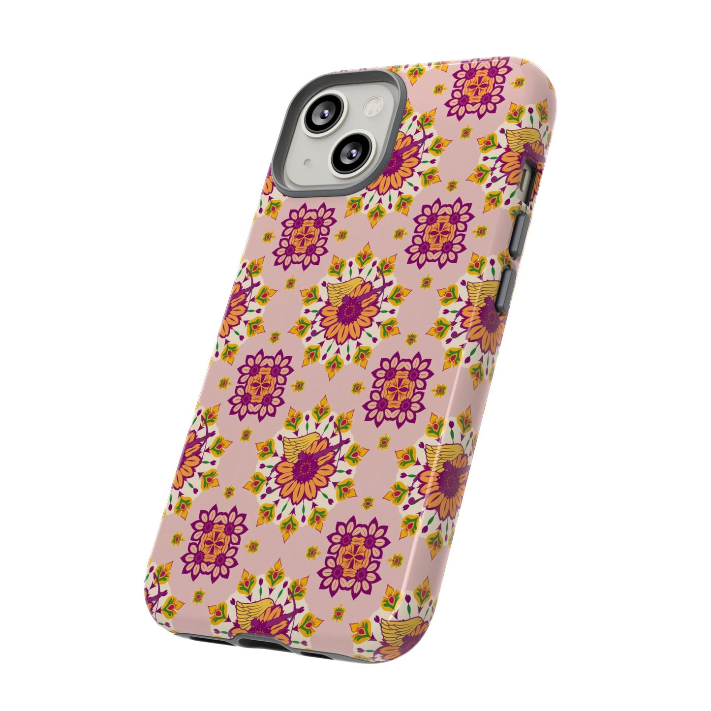 Tough Cases, Sagittarius, Zodiac v4, Flower Pattern