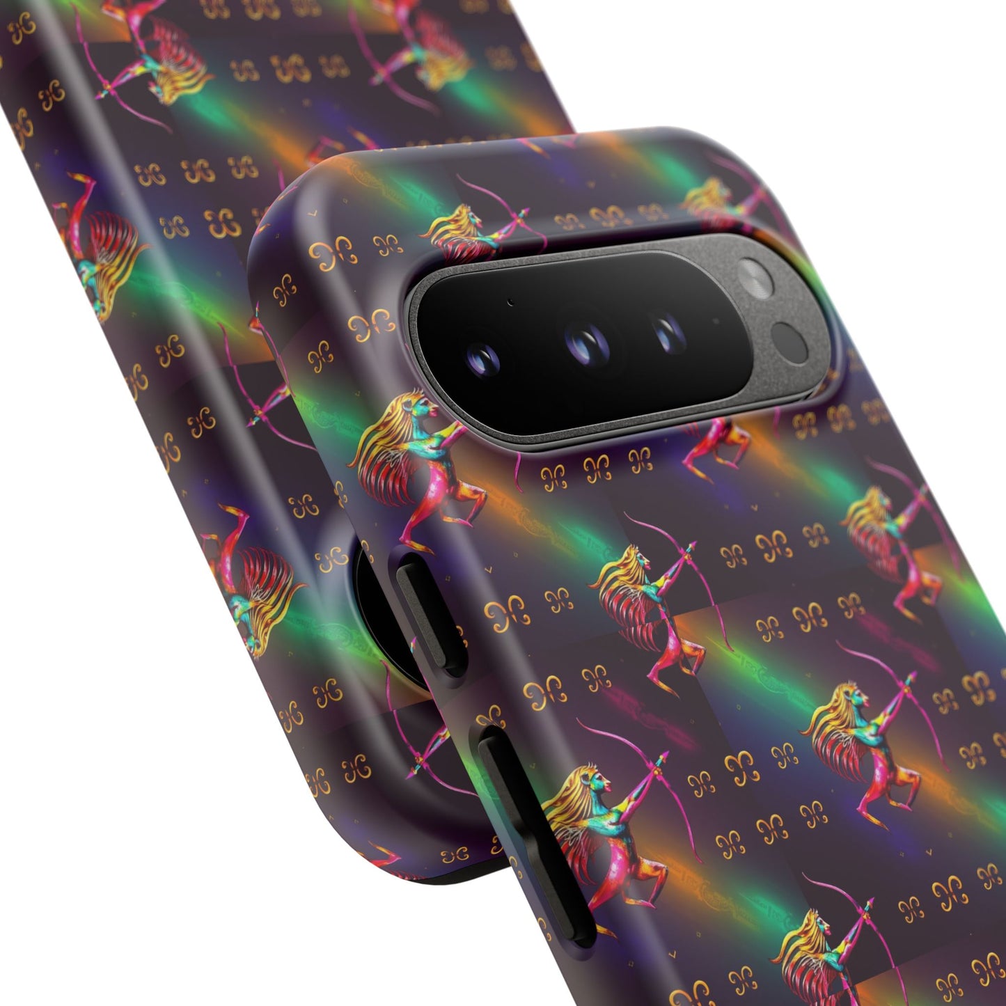 Tough Cases, Sagittarius, Zodiac v1, Metal Pattern